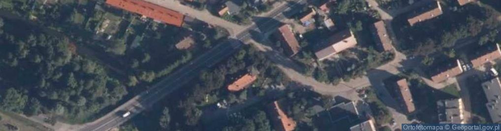 Zdjęcie satelitarne Komisariat Policji w Wyrzysku