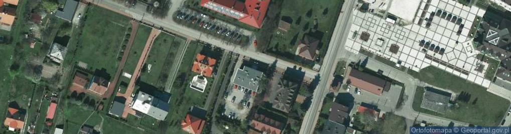 Zdjęcie satelitarne Komisariat Policji w Zabierzowie