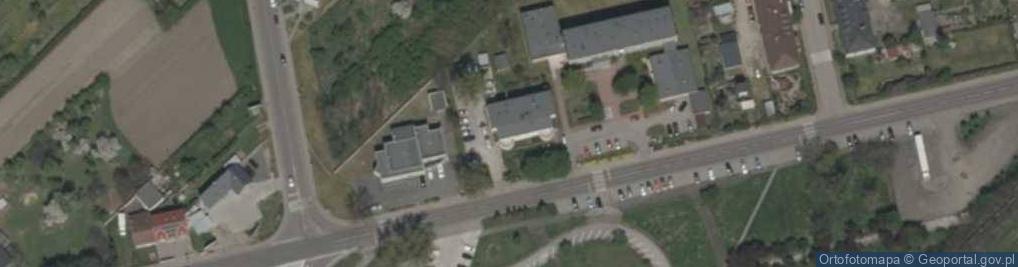 Zdjęcie satelitarne Komisariat Policji w Zdzieszowicach