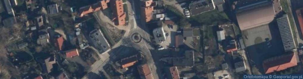 Zdjęcie satelitarne Komisariat Policji w Złocieńcu