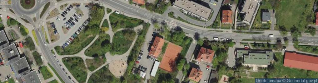 Zdjęcie satelitarne Komisariat Policji Wrocław - Osiedle