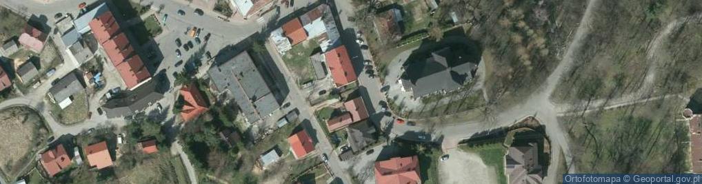 Zdjęcie satelitarne Posterunek Policji w Birczy