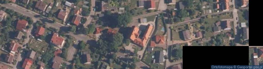 Zdjęcie satelitarne Posterunek Policji w Byczynie