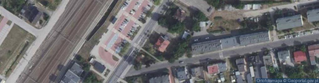 Zdjęcie satelitarne Posterunek Policji w Czempiniu