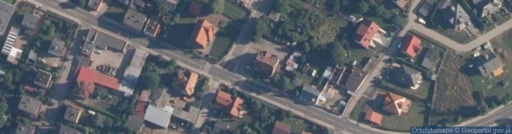Zdjęcie satelitarne Posterunek Policji w Debrznie