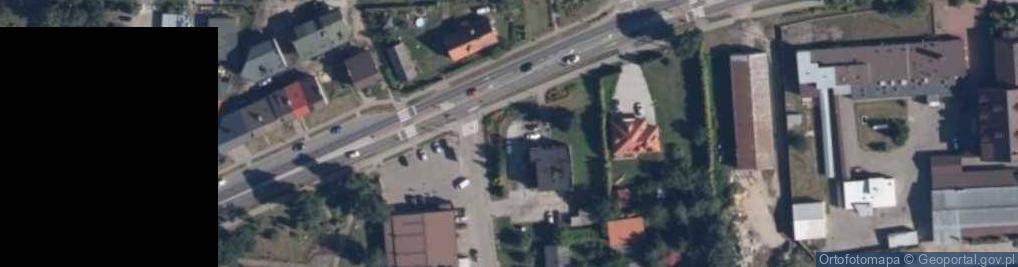 Zdjęcie satelitarne Posterunek Policji w Glinojecku