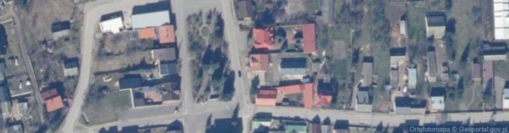 Zdjęcie satelitarne Posterunek Policji w Kazanowie