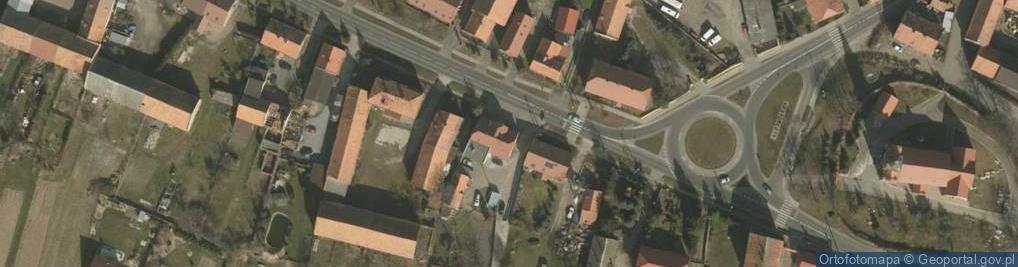 Zdjęcie satelitarne Posterunek Policji w Kostomłotach