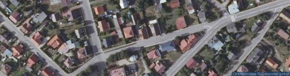 Zdjęcie satelitarne Posterunek Policji w Krynkach