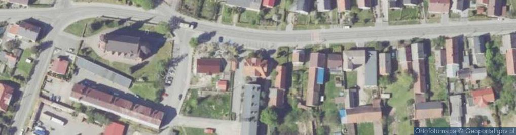 Zdjęcie satelitarne Posterunek Policji w Łambinowicach