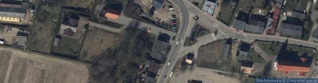 Zdjęcie satelitarne Posterunek Policji w Luzinie