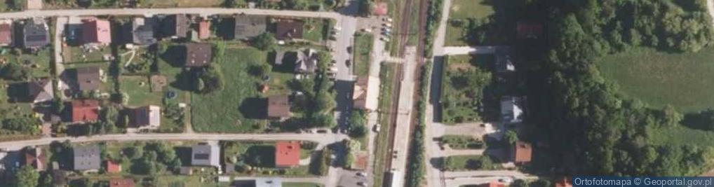 Zdjęcie satelitarne Posterunek Policji w Milówce