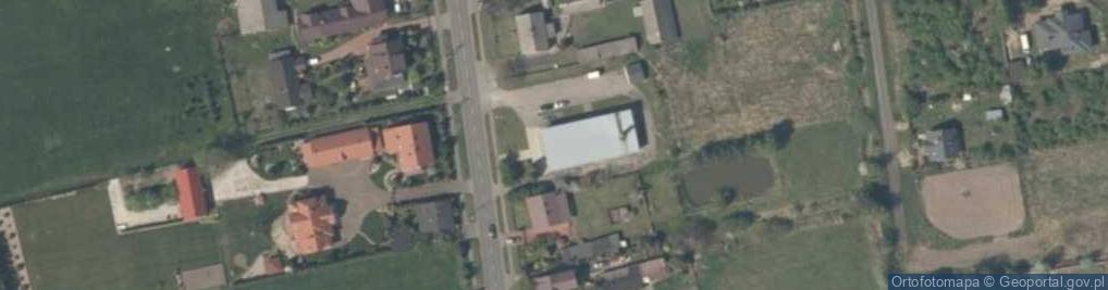 Zdjęcie satelitarne Posterunek Policji w Nieborowie