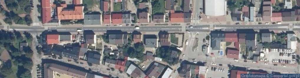Zdjęcie satelitarne Posterunek Policji w Nowym Mieście nad Pilicą