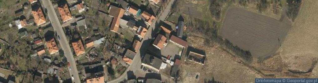Zdjęcie satelitarne Posterunek Policji w Prusicach