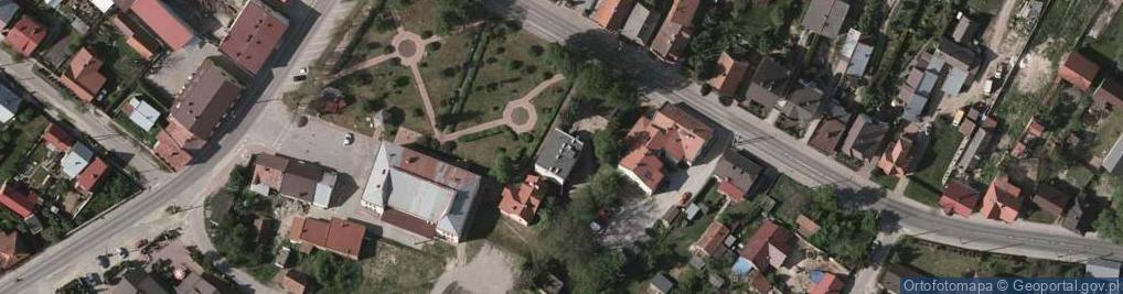 Zdjęcie satelitarne Posterunek Policji w Radomyślu nad Sanem