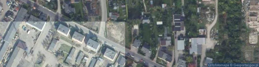 Zdjęcie satelitarne Posterunek Policji w Rokietnicy