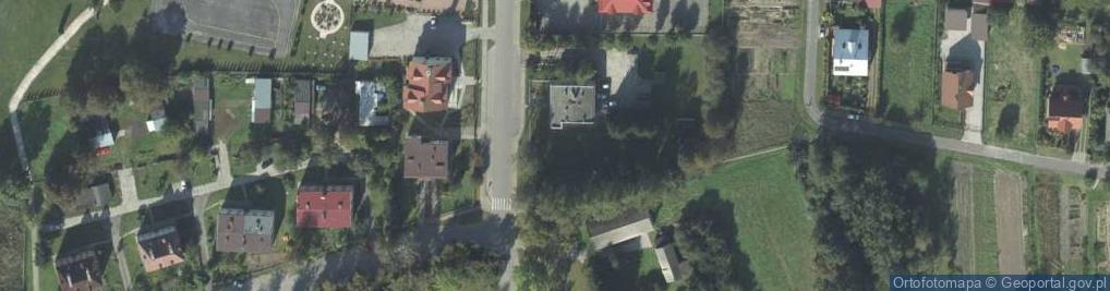 Zdjęcie satelitarne Posterunek Policji w Siennicy Różanej
