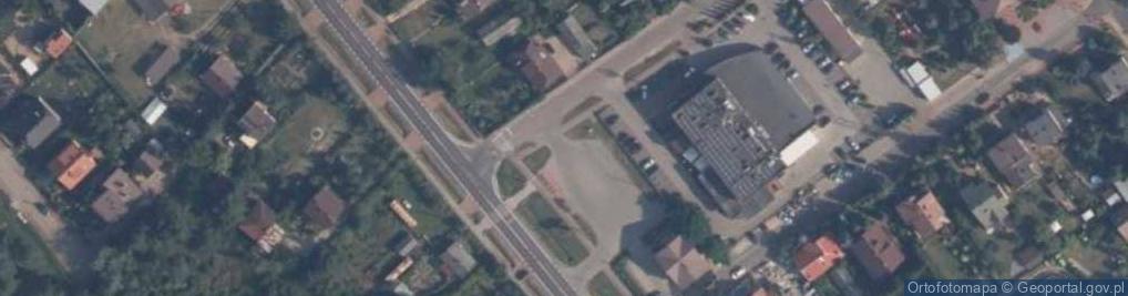 Zdjęcie satelitarne Posterunek Policji w Słupnie
