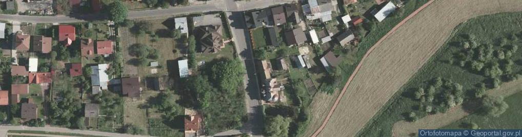Zdjęcie satelitarne Posterunek Policji w Ulanowie