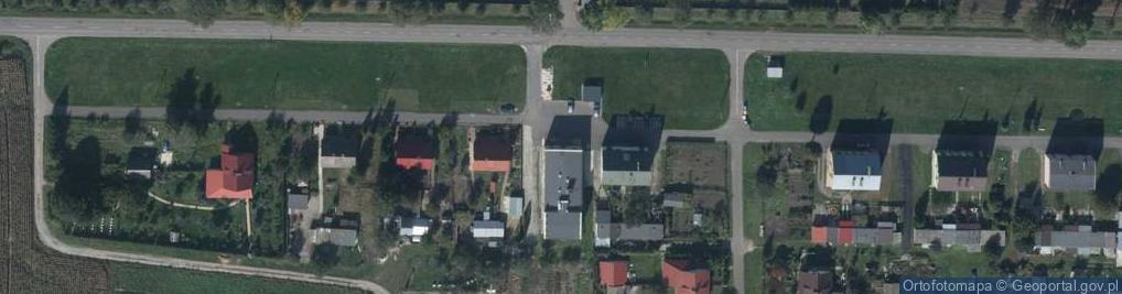 Zdjęcie satelitarne Posterunek Policji w Ulhówku