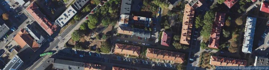 Zdjęcie satelitarne Komornik Sądowy przy Sądzie Rejonowym w Białymstoku D. Wysocka