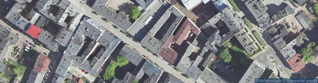 Zdjęcie satelitarne Komornik Sądowy przy Sądzie Rejonowym w Sosnowcu Konrad Cichor