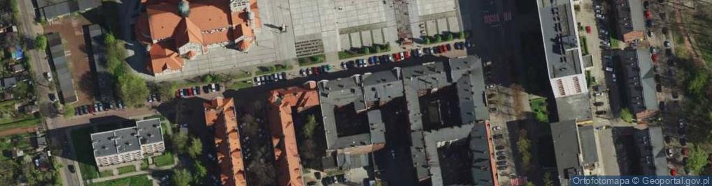 Zdjęcie satelitarne Sądowy przy SR w Rudzie Śląskiej Wojciech Chmura