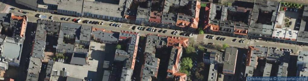 Zdjęcie satelitarne FLIX - Serwis Apple Katowice