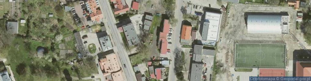 Zdjęcie satelitarne Magazyn Fabryczny Netcom