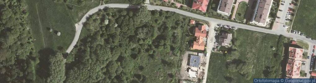 Zdjęcie satelitarne Serwis Apple - Kraków
