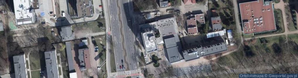 Zdjęcie satelitarne Centrum Szkoleniowo-Konferencyjne UŁ