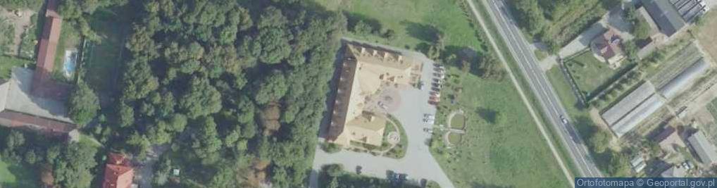 Zdjęcie satelitarne Hotel Magnat