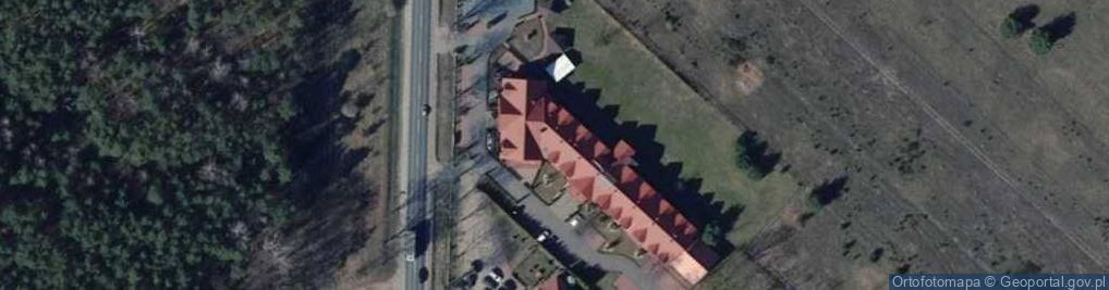 Zdjęcie satelitarne Hotel Podzamcze
