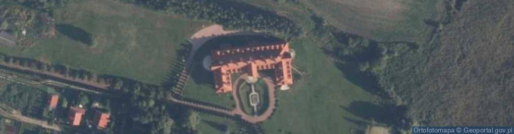 Zdjęcie satelitarne Pałac Rodowo