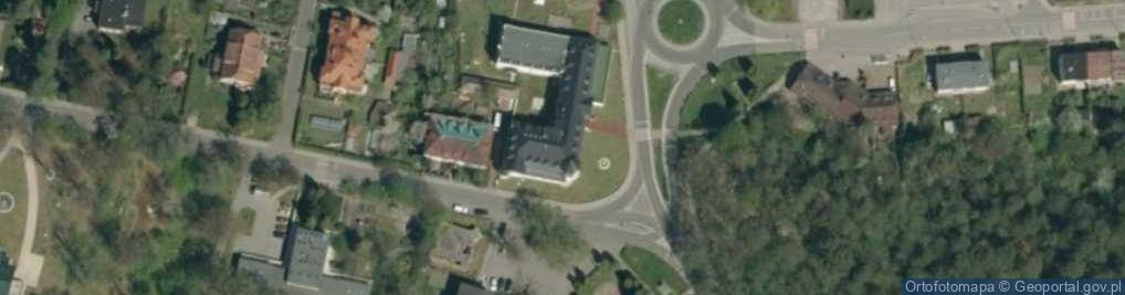 Zdjęcie satelitarne Prawdzic Pałac