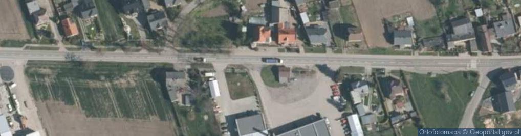 Zdjęcie satelitarne Kontrola Celna