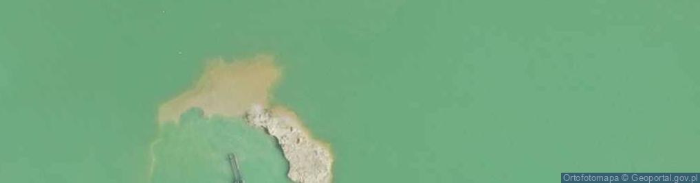Zdjęcie satelitarne Bero. Żwirownia Bielcza-Krężel.