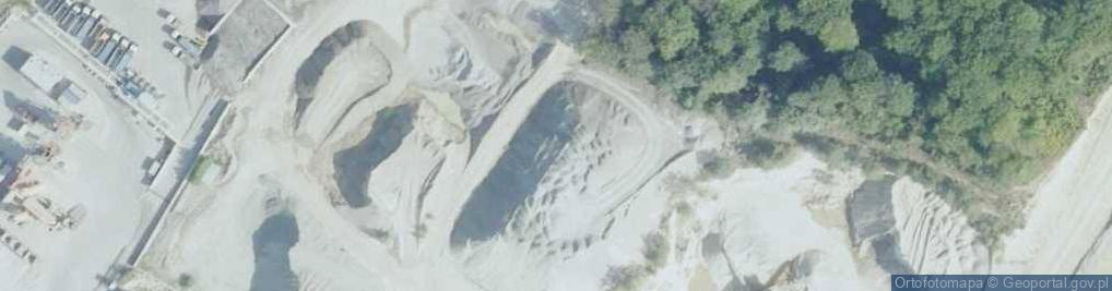 Zdjęcie satelitarne Kopalnia Dolomitu - Jurkowice-Budy