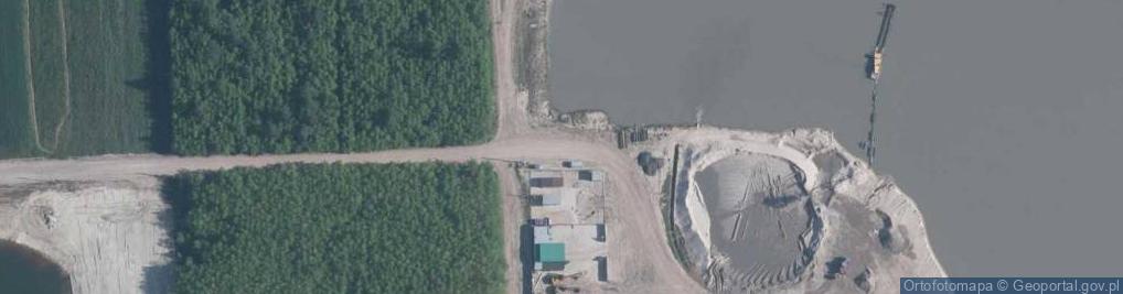 Zdjęcie satelitarne Kopalnia kruszywa w Chrząstawie Wielkiej