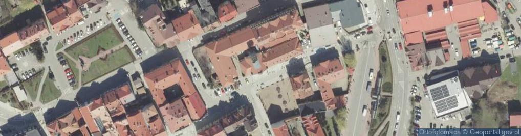 Zdjęcie satelitarne Kopalnia Soli Bochnia (Szyb Sutoris)