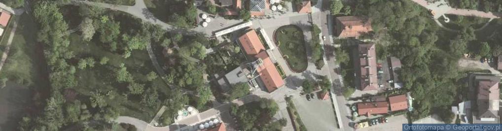 Zdjęcie satelitarne Kopalnia Soli Wieliczka, Szyb Daniłowicza