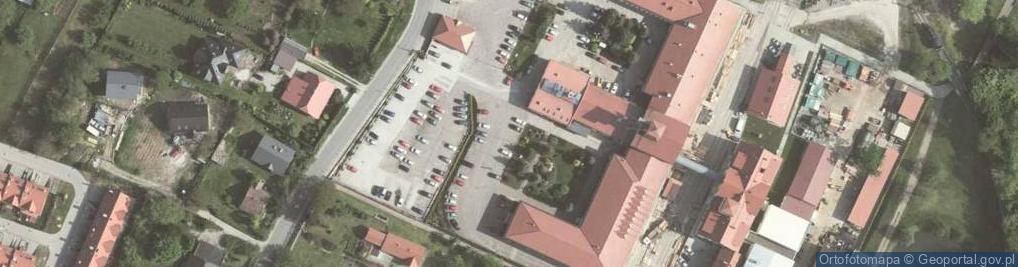 Zdjęcie satelitarne Kopalnia Soli Wieliczka - Szyb Kinga