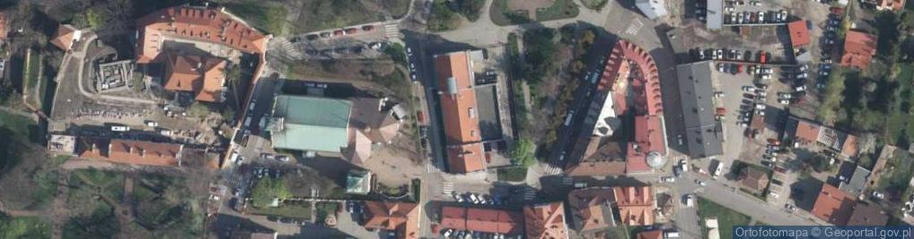 Zdjęcie satelitarne Kopalnia Soli Wieliczka - Szyb Regis