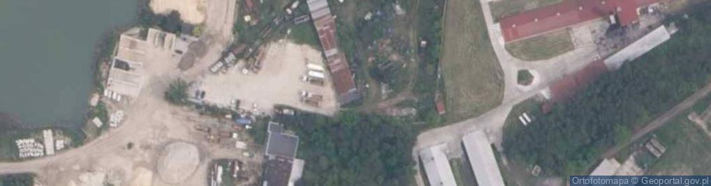 Zdjęcie satelitarne Kruszywa Zawada - żwirownia