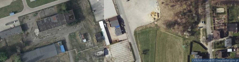 Zdjęcie satelitarne KWK Krupiński