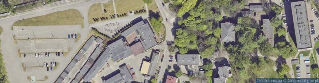 Zdjęcie satelitarne Okręgowa Stacja Ratownictwa Górniczego