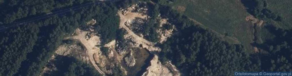 Zdjęcie satelitarne piaskowca
