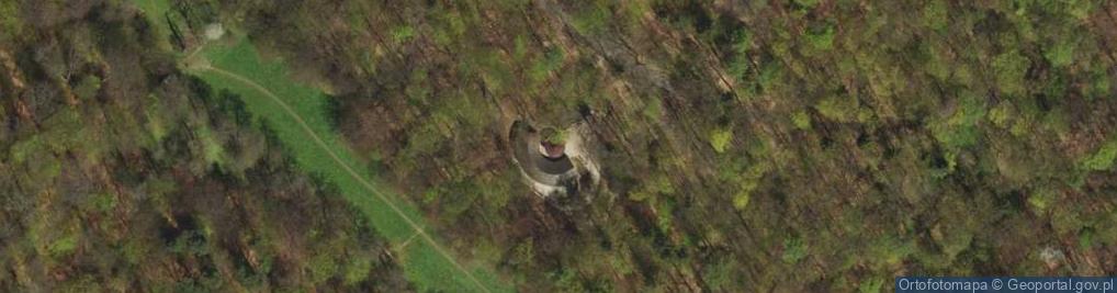 Zdjęcie satelitarne Sztolnia Czarnego Pstrąga (Szyb Sylwester)