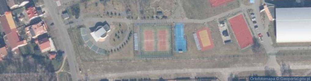 Zdjęcie satelitarne Gminne Centrum Sportu i Rekreacji